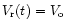 $V_{\rm r}(t) = V_{\rm o}$