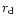 $r_{{\rm d}}$