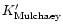 $K'_{\rm Mulchaey}$