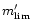 $m_{\rm lim}'$