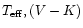 $T_{\rm eff},(V-K)$