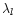 $\lambda_{l}$