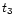 $t_{\rm {3}}$
