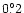 $0{{\rlap.}{^{\circ}}}2$