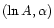 $(\ln A,\alpha)$