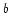 $\it {b}$