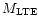 $M_{\rm {LTE}}$