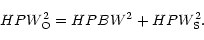\begin{displaymath}%
HPW_{\rm O}^2 = HPBW^2 + HPW_{\rm S}^2.
\end{displaymath}