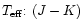 $T_{{\rm eff}}{:}~(J-K)$