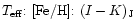 $T_{{\rm eff}}{:}~{\rm [Fe/H]}{:}~(I-K)_{\rm J}$