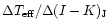 $\Delta T_{{\rm eff}}/\Delta (I-K)_{\rm J}$