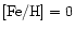 $\rm [Fe/H] = 0$