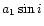 $a_1 \sin i$