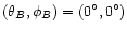 $(\theta _B,\phi _B)=(0^{\circ },0^{\circ })$