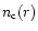 $n_{\rm c}(r)$
