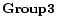 $\bf Group 3$