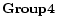 $\bf Group 4$