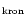 $_{{\rm kron}}$