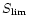 $S_{\rm lim}$