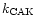 $k_{\rm CAK}$