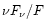 $\nu F_{\nu }/F$