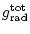 $\displaystyle g_{\rm rad}^{\rm tot}$