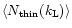 $\left\langle
N_{\rm thin}(k_{\rm L})\right\rangle$