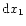 ${\rm d}x_{1}$