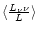 $\langle\frac{L_{\nu}\nu}{L}\rangle$