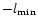 $-l_{\rm min}$