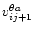 $v_{ij+1}^{\theta a}$