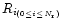$R_{i_{(0\leq i\leq N_{\rm r})}}$