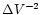 $\Delta V^{-2}$