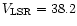$V_{\rm LSR}=38.2$