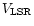 $V_{\rm LSR}$