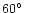 $ 60\hbox{$^\circ$ }$