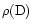 $\rho({\rm D})$