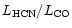 $L_{\rm HCN}/L_{\rm CO}$