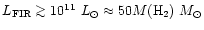 $L_{\rm FIR}\mathrel{\mathchoice {\vcenter{\offinterlineskip\halign{\hfil
$\disp...
...tyle ...