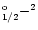 $_{1/2}^{\rm o}-^2$