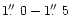$1\hbox{$.\!\!^{\prime\prime}$ }0-1\hbox{$.\!\!^{\prime\prime}$ }5$