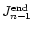 $J _{n-1} ^{{\rm end}}$