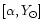 $[\alpha, Y_\odot]$