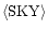 $\rm\langle SKY \rangle$