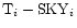 ${\rm T}_i - {\rm SKY}_i$