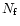 $N_{\rm f}$