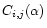 $C_{i,j}(\alpha)$