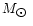$M_{\hbox{$\odot$ }}$