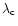 $\lambda_{\rm c}$