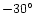 $-30^\circ$